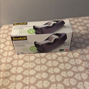 Scotch Purple Desktop Tape Dispenser
